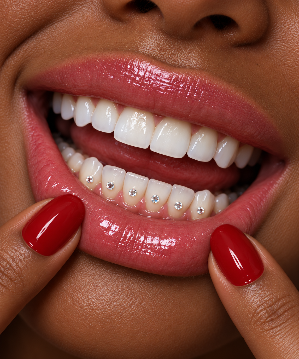 Tooth Gems Row